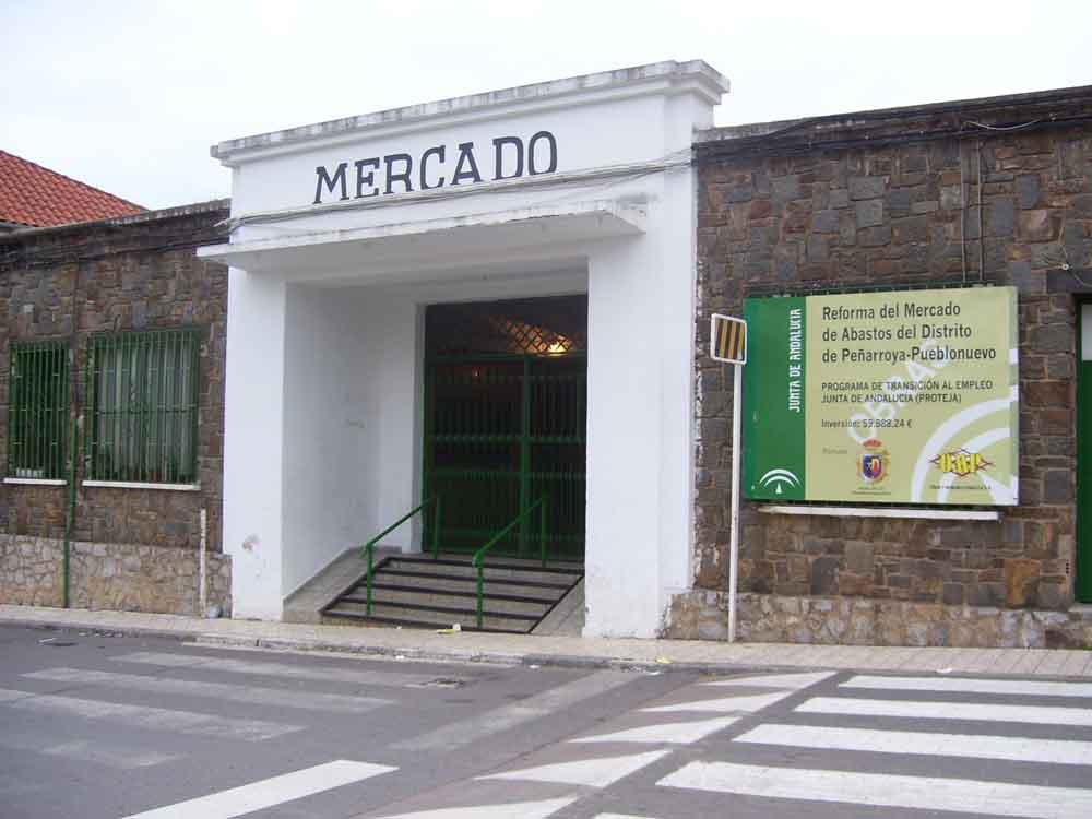 Mercado del distrito de Pe�arroya