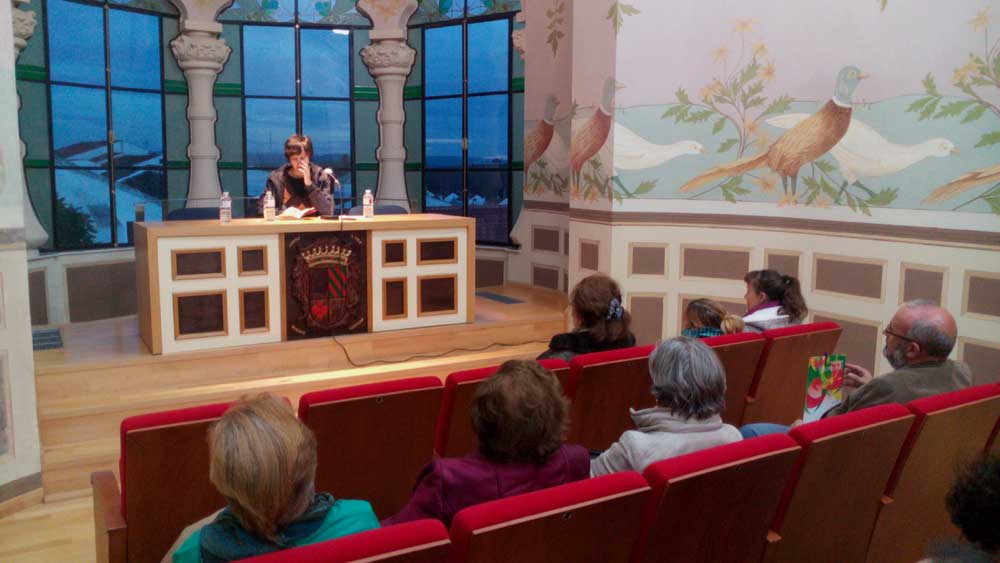 La escritora Ver�nica Moreno Puerto