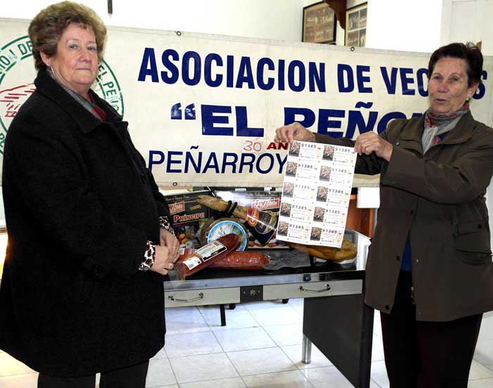 Rifa de la  Asociacin de Vecinos El Pen