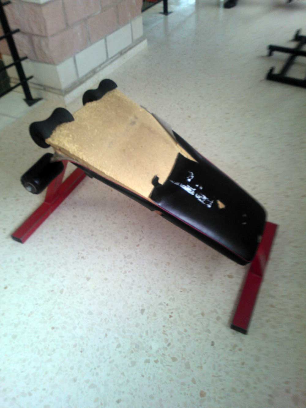 Dejaci�n en el estado de las instalaciones