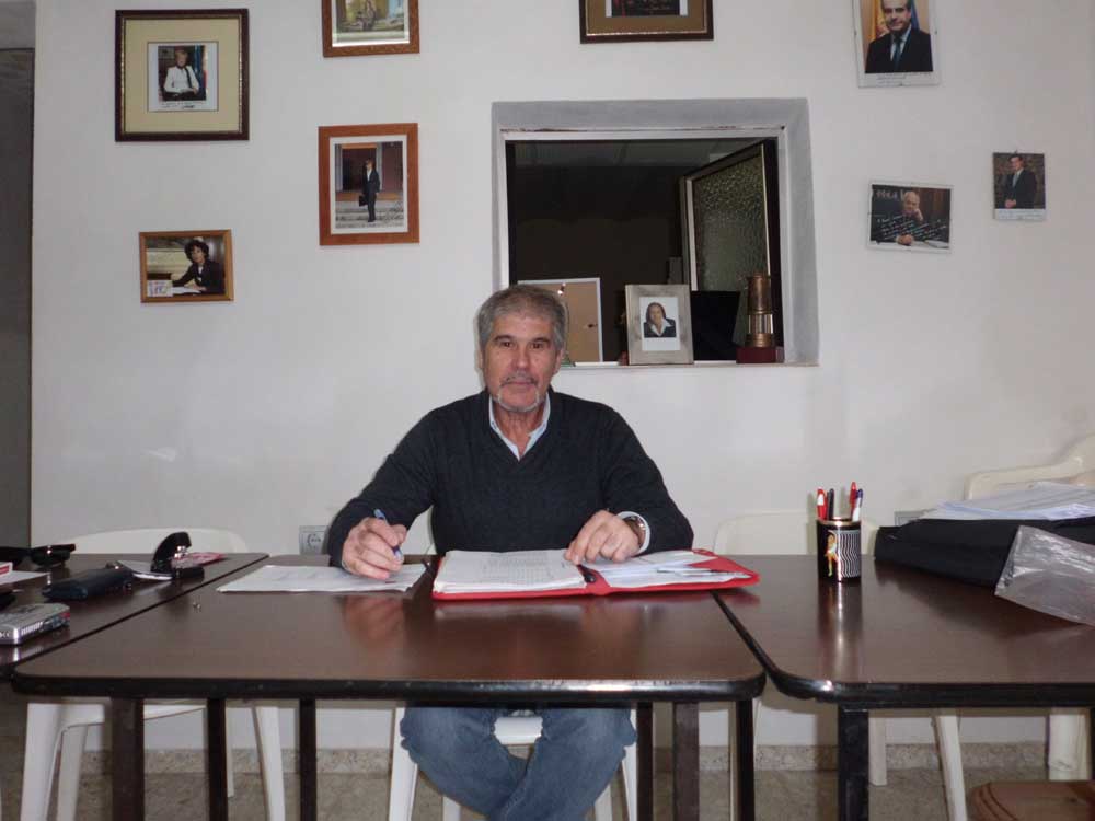 Jos� Porras, portavoz del PSOE en el Ayuntamiento de Belmez