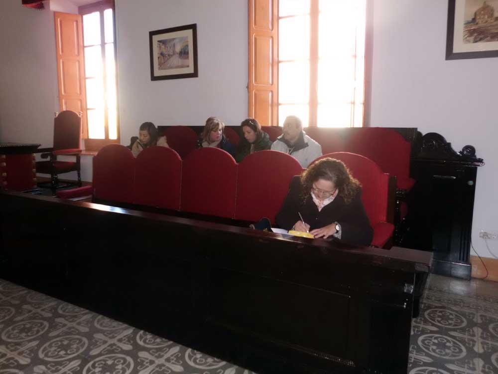 Sesin plenaria del mes de Diciembre en Pearroya