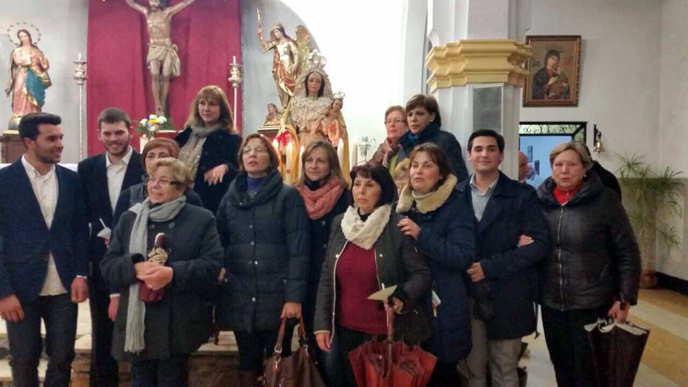 La lluvia impide que la Virgen de la Candelaria salga en procesin
